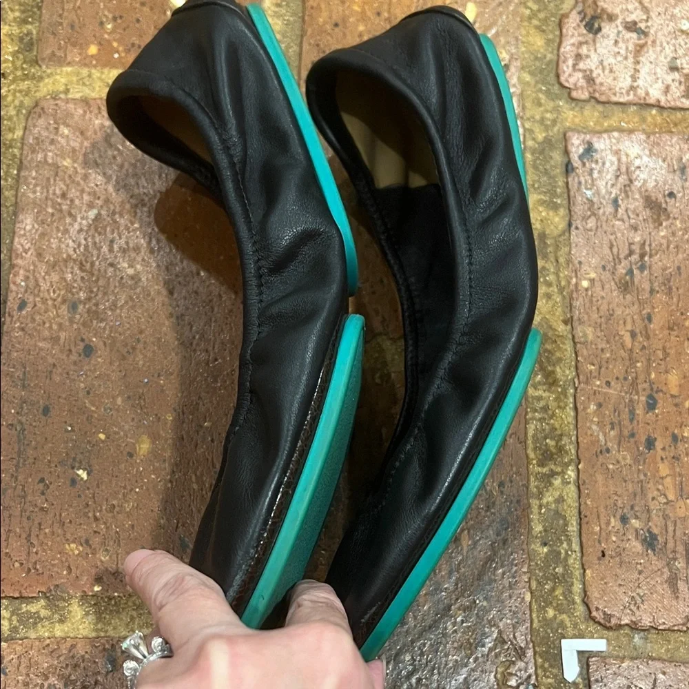 Tieks Classic Matte Black Ballet Flats